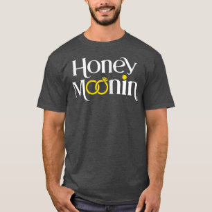 Camiseta Presente de Lua de Mel para Mulheres Lua de Mel No