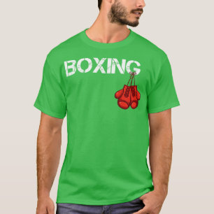 Camiseta Presente de luvas penduradas para boxer