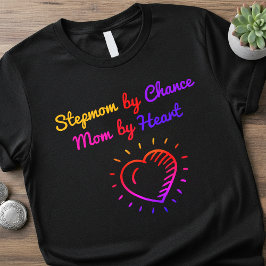 Camiseta Presente de Mãe para Família Reconstituída, Dia da
