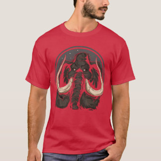 Camiseta Presente de Mamífero Animal Pré-Histórico