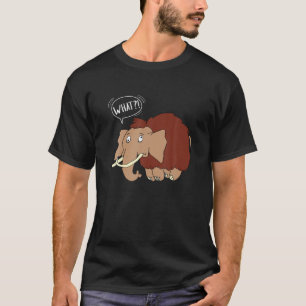 Camiseta Presente De Mammut Engraçado Para Ventiladores Pr