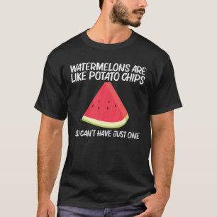 Camiseta Presente De Melancia legal Para Homens, Fruta Verm