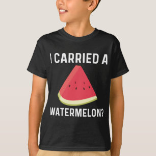 Camiseta Presente De Melancia legal Para Homens, Fruta Verm