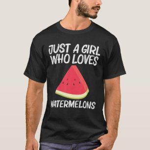 Camiseta Presente De Melancia legal Para Meninas Crianças V