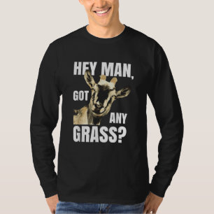 Camiseta Presente de Meme de Cabra Engraçada para Amantes d
