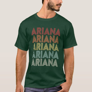 Camiseta Presente de menino Ariana Nome1