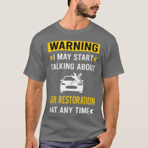 Camiseta Presente de menino retrô de restauração de carro d