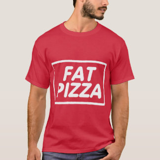 Camiseta Presente de merchandise de pizza gorda mais vendid