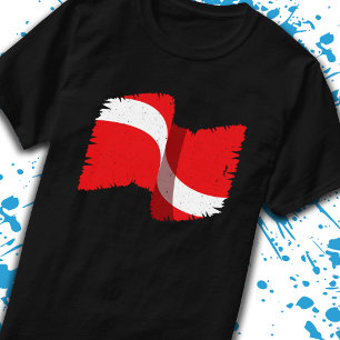 Camiseta Presente de mergulho Scuba - Sinalizador de mergul