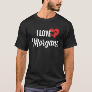 Camiseta Presente de Morgans para Amantes de Cavalos