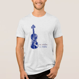 Camiseta Presente de Música Country Bluegrass Não Violino R