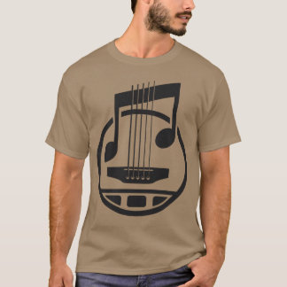 Camiseta Presente de Música de Guiter