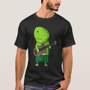 Camiseta Presente de Música Havaiana Divertido Fofo Luau Uk