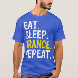 Camiseta Presente de Música Repetitiva de Trance de Sono