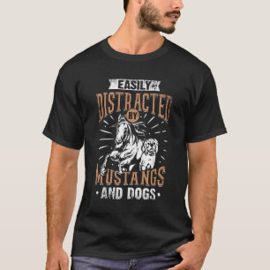 Camiseta Presente de Mustang Wild Horse