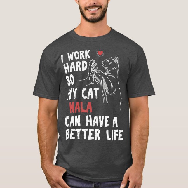 Camiseta Presente de Nala Cat Lover Feline (Frente)