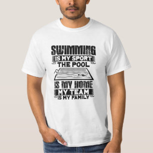 Camiseta Presente de Natação