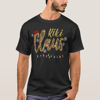 Camiseta Presente de Natal amigo Kiki Claus vintage