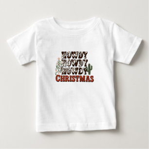 Camiseta Presente de Natal da Família Como Como Como Festa