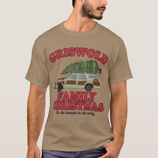 Camiseta Presente de Natal da Família Griswold (Frente)