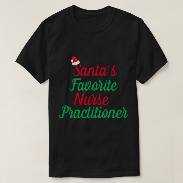 Camiseta Presente de Natal de Apreciação da Enfermeira Mamã (Frente do Design)