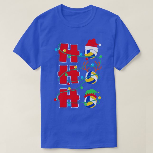 Camiseta Presente de Natal de Ho Ho Ho (Frente do Design)