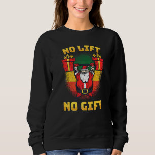 Camiseta Presente De Natal De Treino De Academia Sem Levant