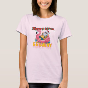 Camiseta Presente de Natal de Verão   Natal tropical
