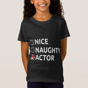 Camiseta Presente de Natal do Ator Funny Xmas Pajama