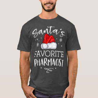 Camiseta Presente de Natal do Farmacêutico Pajama Favorito
