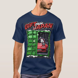 Camiseta Presente de Natal do Japão Mazda MX5 Miata TSirt