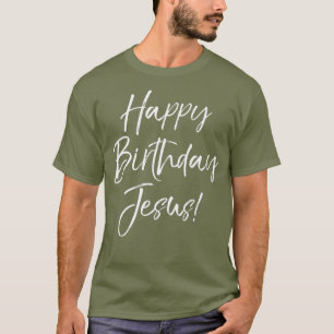 Camiseta Presente de Natal engraçado para os cristãos Fel