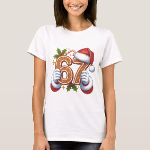 Camiseta Presente de Natal Homem de Biscoito de Gengibre de