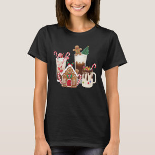 Camiseta Presente de Natal para Amante de Café de Pão de Me