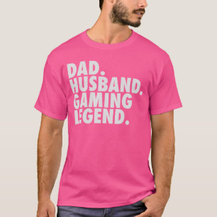 Camiseta Presente de Natal para Marido Pai de Jogador Mascu