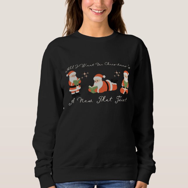 Camiseta Presente De Natal Para O Livro (Frente)