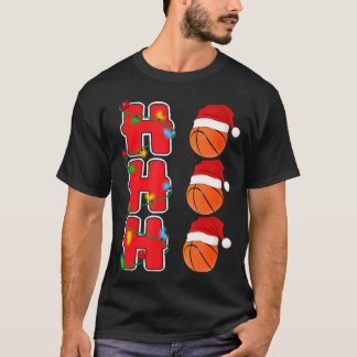 Camiseta Presente de Natal para Papais noeis de Ho-Ho