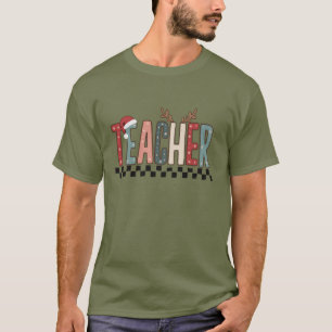 Camiseta Presente De Natal Para Professores Férias De Inver