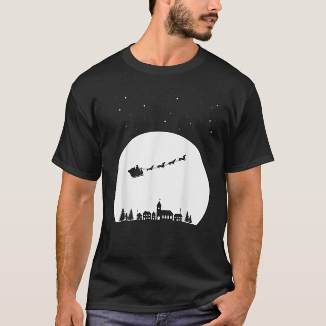 Camiseta Presente de Natal para Proprietários de Cachorro S (Frente)