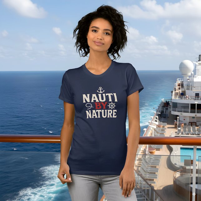 Camiseta Presente de navio de cruzeiro náutico engraçado (Criador carregado)