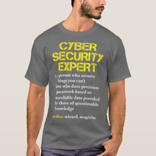 Camiseta Presente de Nerd de Computador Hacker Cybersecurit