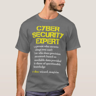 Camiseta Presente de Nerd de Computador Hacker Cybersecurit