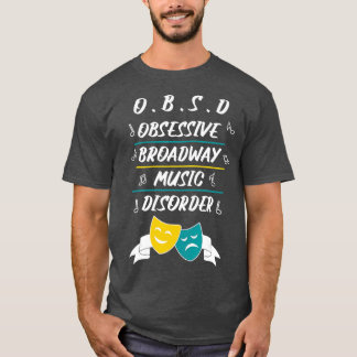 Camiseta Presente de Nerd de Teatro Musical de Broadway