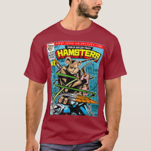 Camiseta Presente de nerd em quadrinhos - Hamsters de Energ