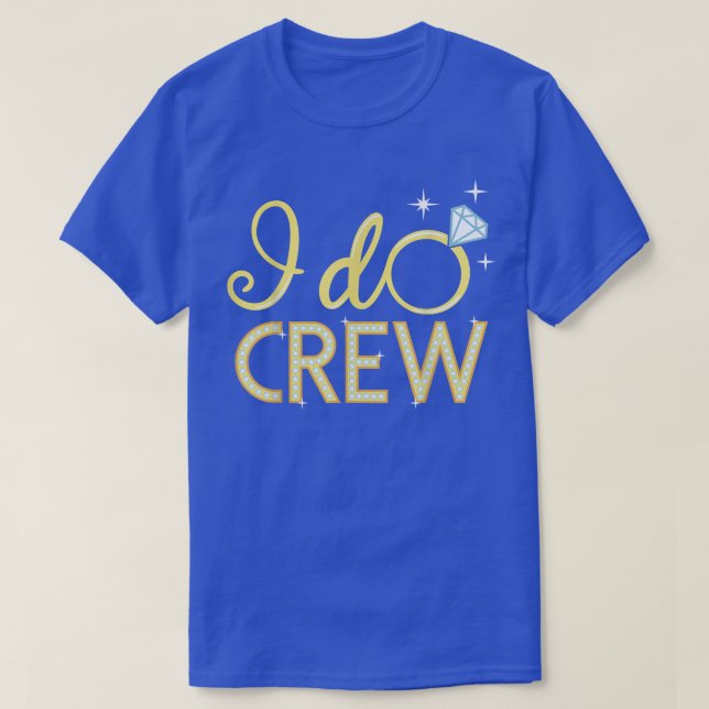 Camiseta Presente de Noiva da Equipe Eu Caso Festa de Solte (Frente do Design)