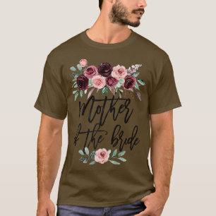Camiseta Presente de Noivado para a Noiva Mãe Mãe da Noiva