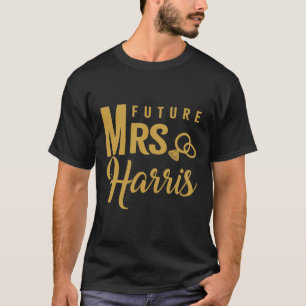Camiseta Presente De noivado Para Mulher Noiva Futuro Sra.