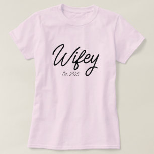 Camiseta Presente de Noivado Personalizado para Ela Noiva E