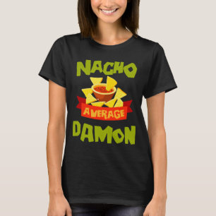 Camiseta Presente de nome de aniversário engraçado Nacho av