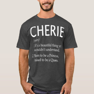 Camiseta Presente De Nome De Cherie 154